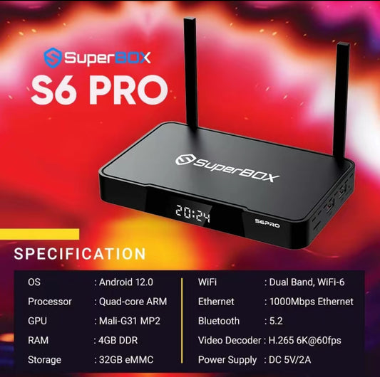 SuperBox S6 Pro